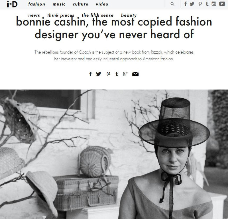 I-D: Bonnie Cashin, the most copied designer you've never heard of