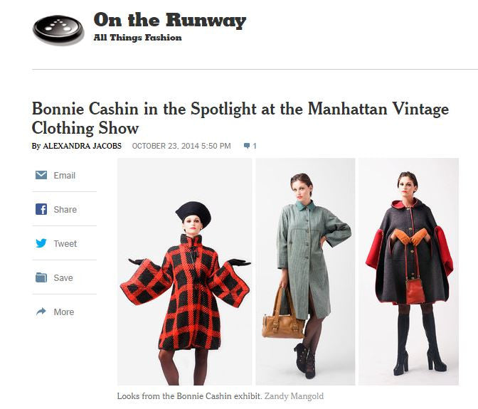 The New York Times: On the Runway