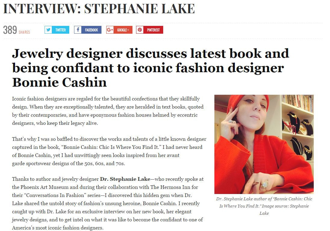 The Chic Spy: Stephanie Lake