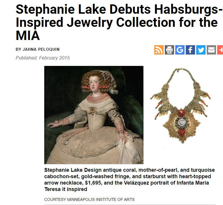 Stephanie Lake Debuts Habsburgs-Inspired Jewelry Collection for the MIA