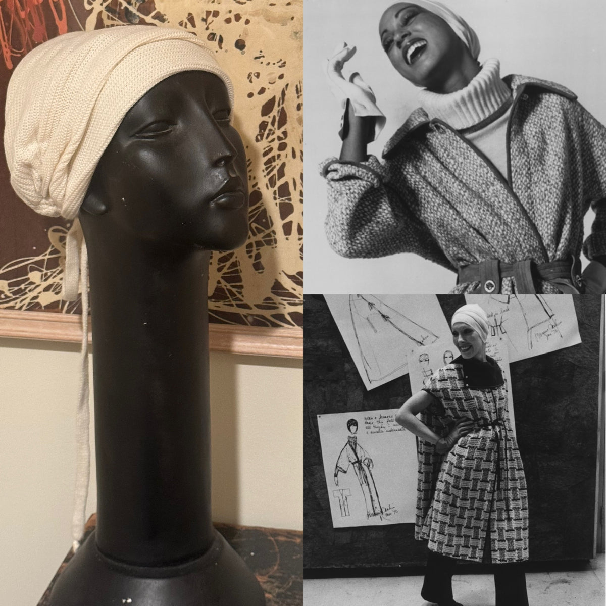 The Bonnie Cashin Headwrap: Original Archival Object