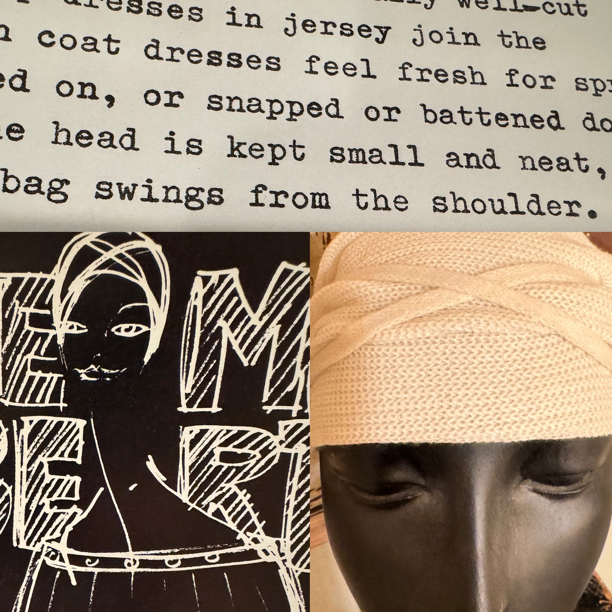 The Bonnie Cashin Headwrap: Original Archival Object