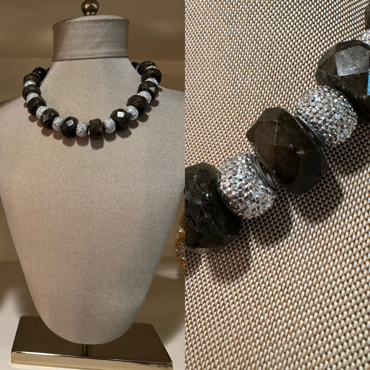 Maximalist Self-Care: Labradorite Collar