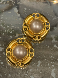 Estate Chanel Earrings Spring 1994