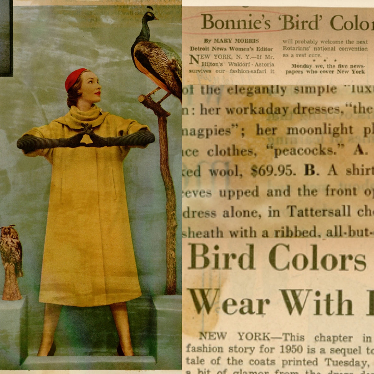 Archival Indian Bird Figure