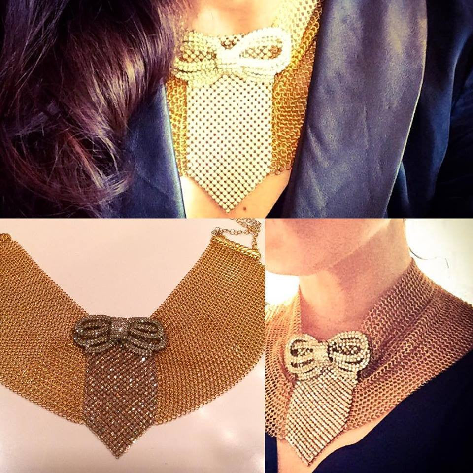 Gilded Chainmail Bib