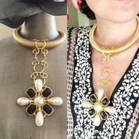 Hammered Coil Collar