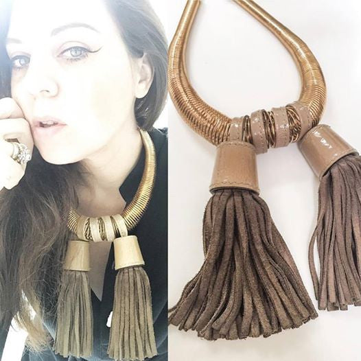 Monumental Tassel Coil