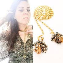 Baroque Pearl Tassels