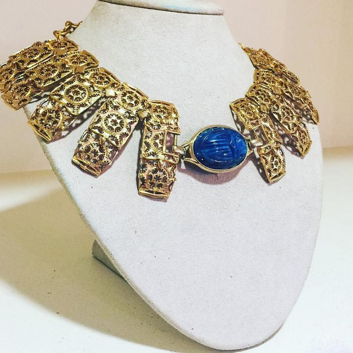 Cobalt Scarab