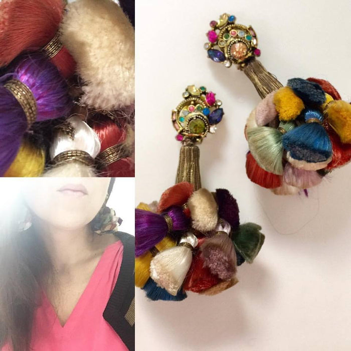 Silk Poms