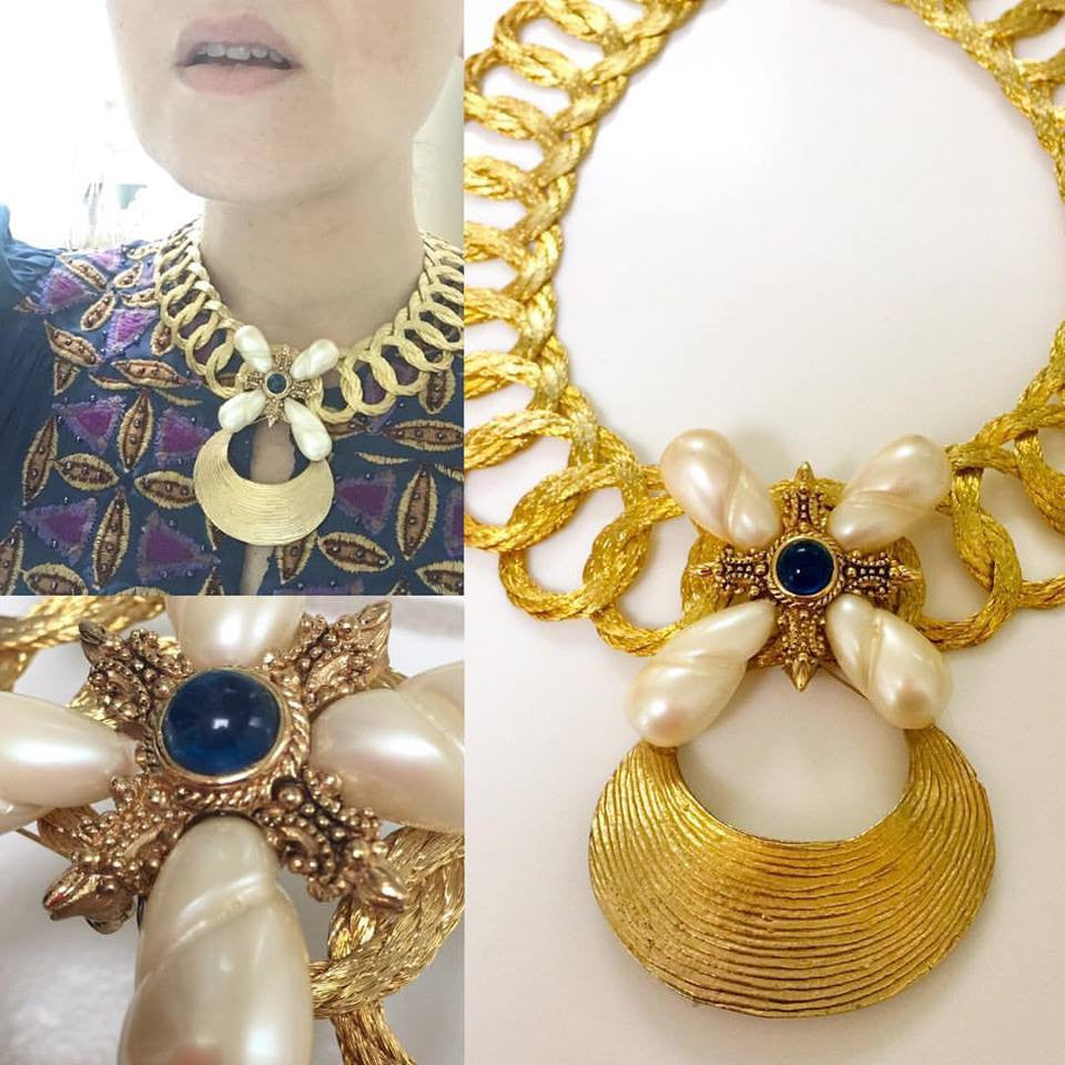 Braided and Woven Collar