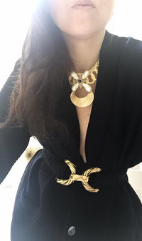 Braided and Woven Collar