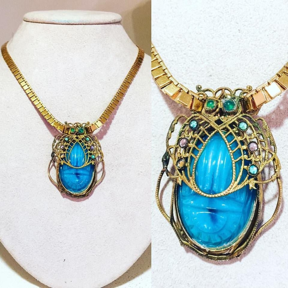 Art Nouveau Scarab