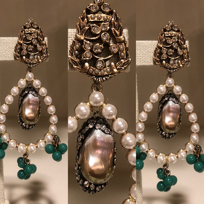 Jeweled Baroque Pearl