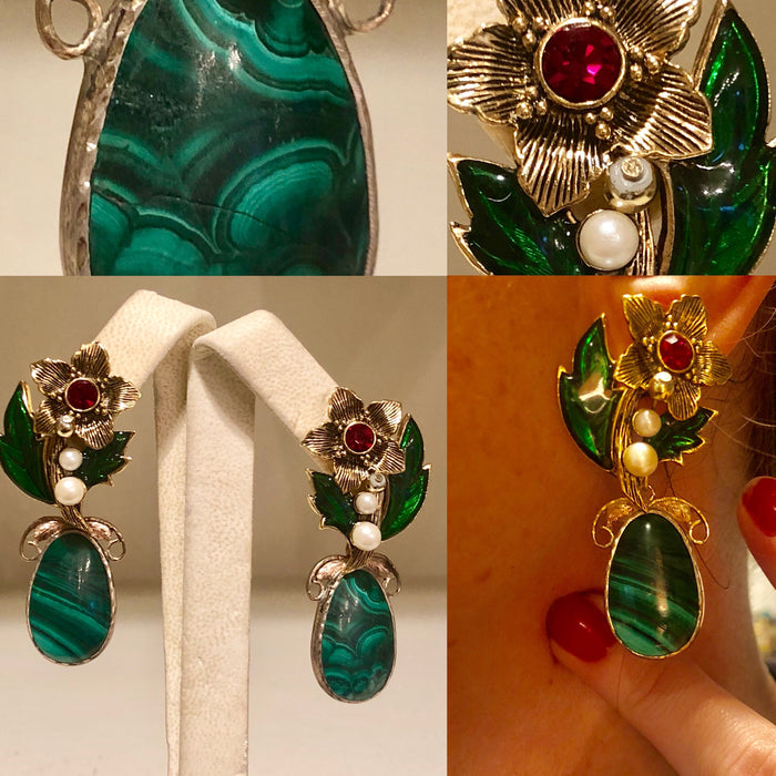 Floral Malachite