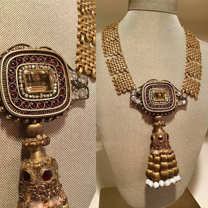 Citrine and Garnet