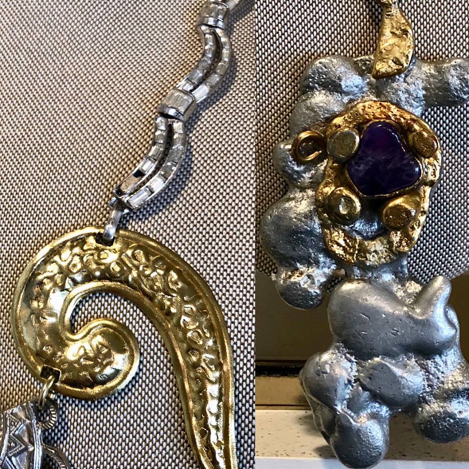 Flame Coils with Molten Silver