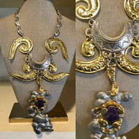 Flame Coils with Molten Silver