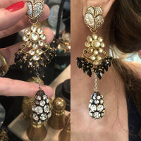 Moonstone and Jet Fringe