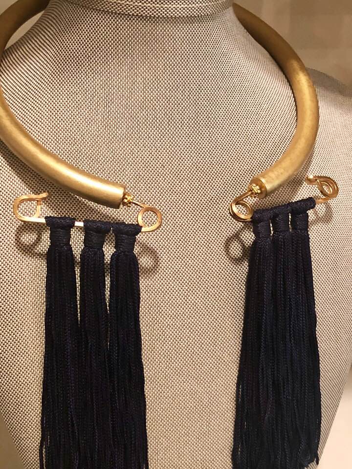 Cubed Tassel Pins