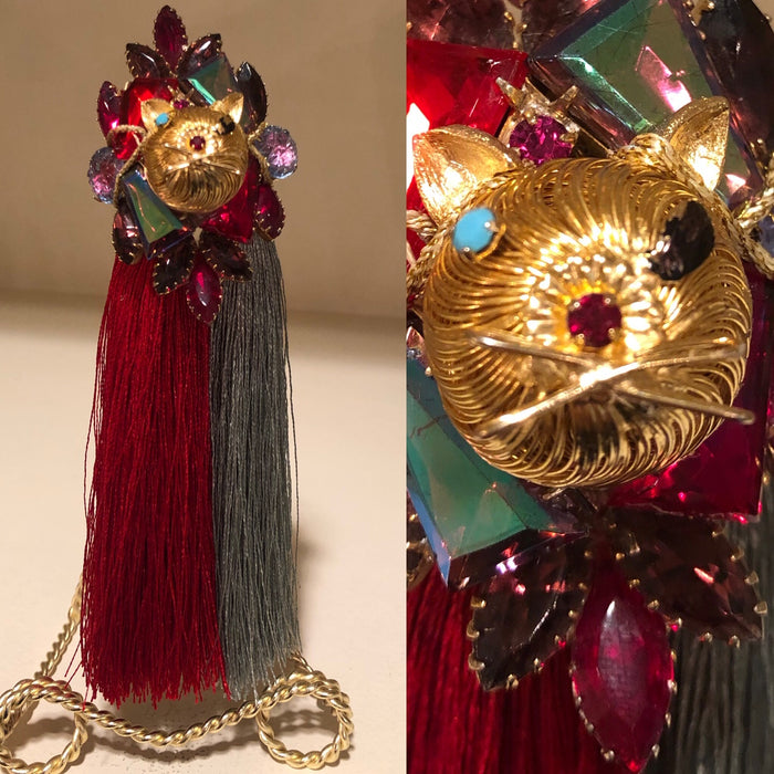 Mismatched Kitten Tassel