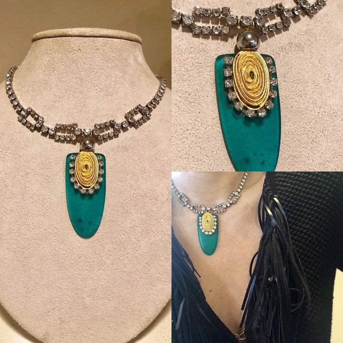 Emerald Thumbprint