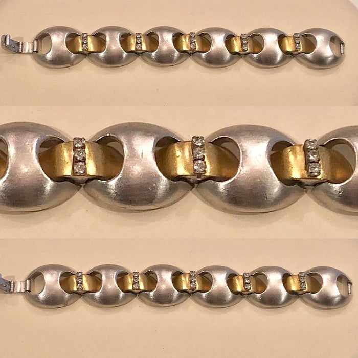 Matte Silvered and Gilded Bombe