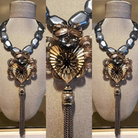 Lacquered Botanical Tassel