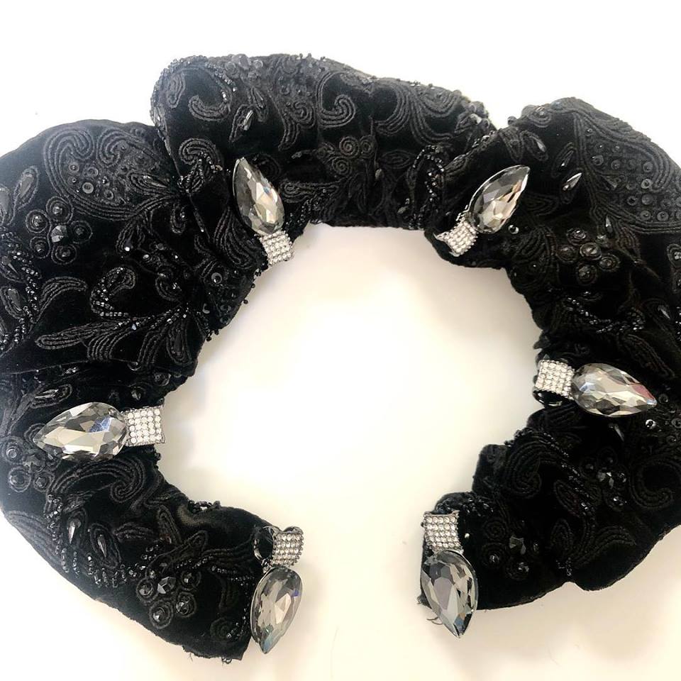 Victorian Velvet Collar