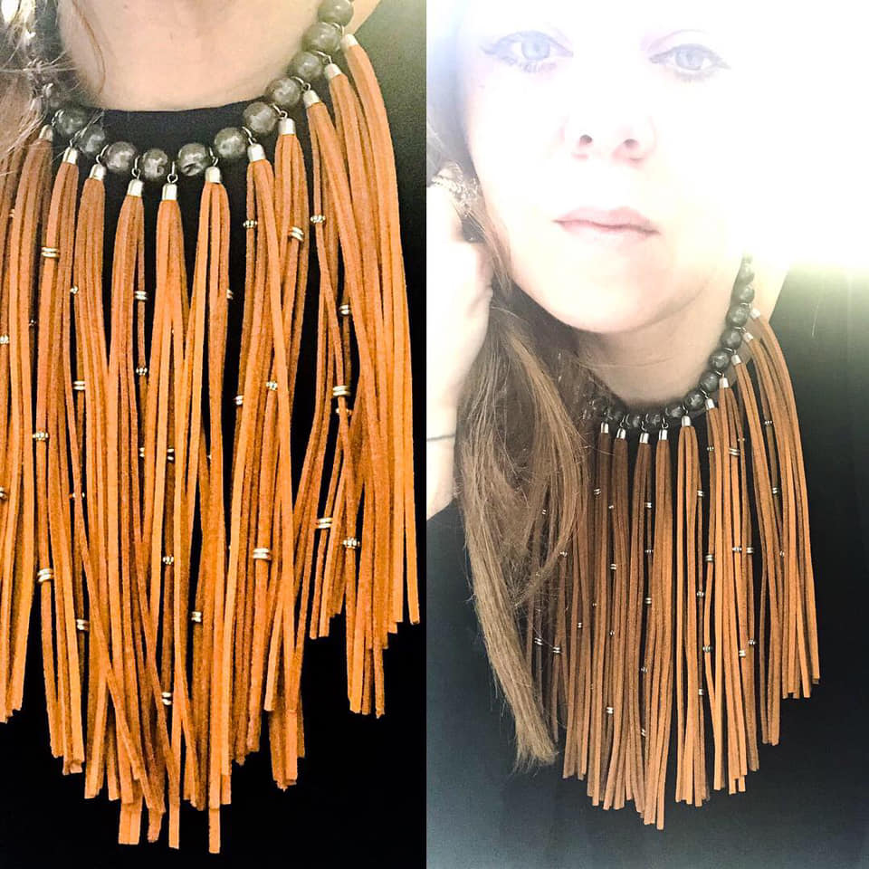 Leather Fringe Tassels