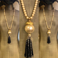 Monumental Pearl Tassel