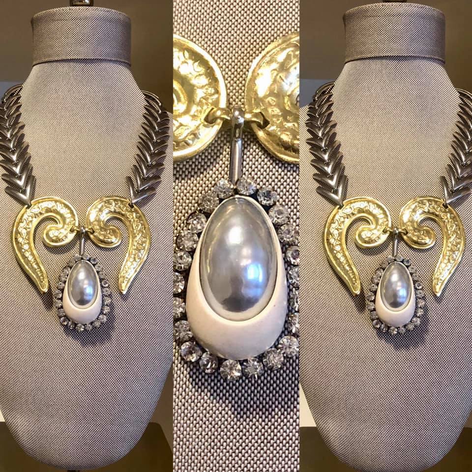 Crescent Mabe Pearl