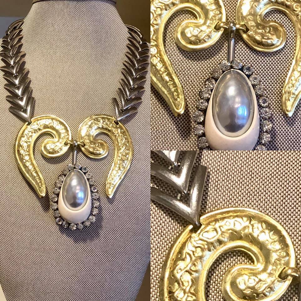 Crescent Mabe Pearl