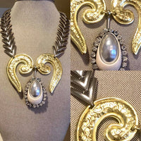 Crescent Mabe Pearl