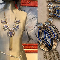 Stylized Peacock Feather Fringe
