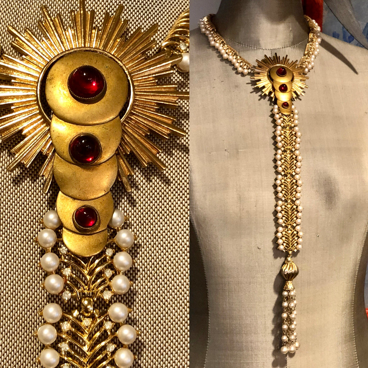 Sunburst Pearl Fringe