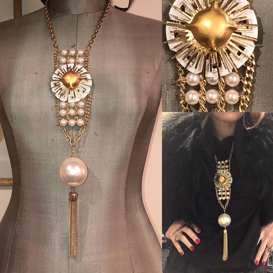Greek Key Pearl