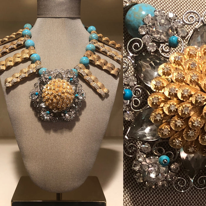 Turquoise Sunburst