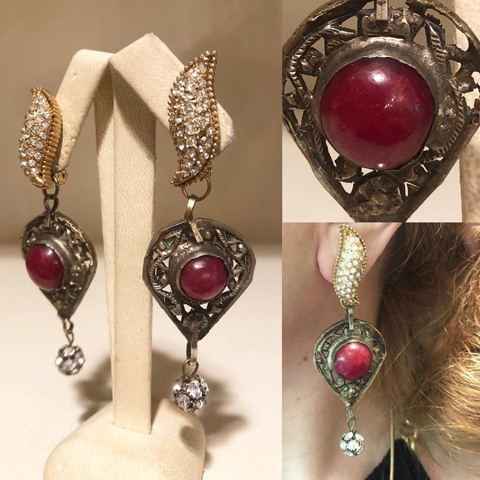 Antique Ruby Paste