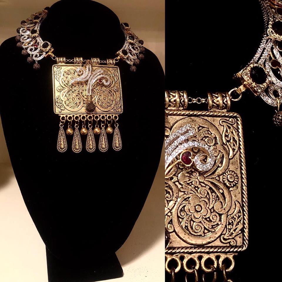 Grand Jeweled Bib