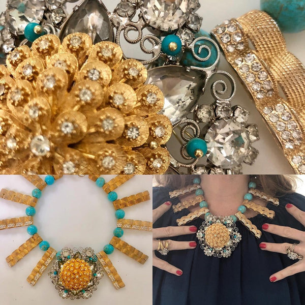 Turquoise Sunburst