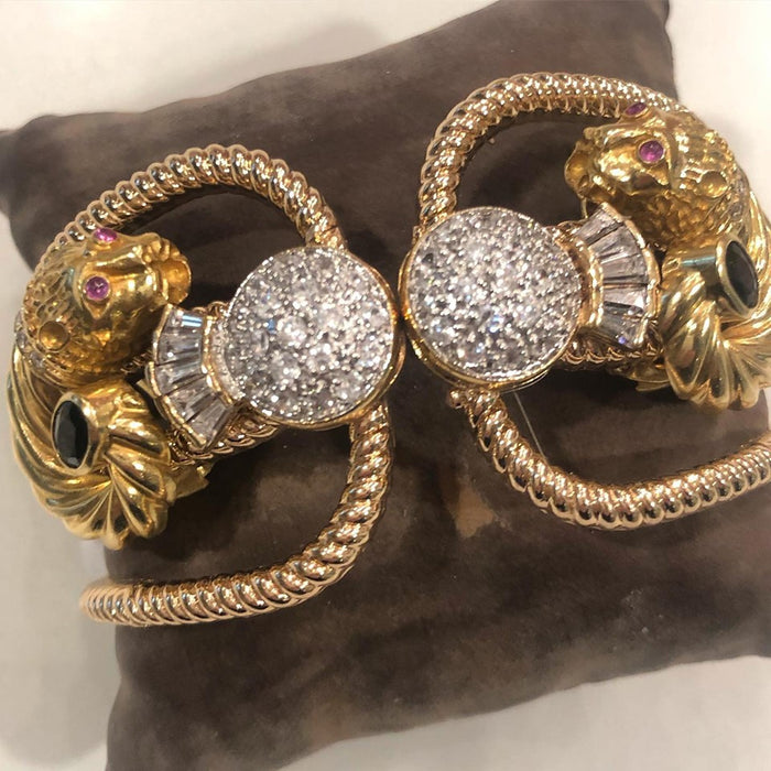 Jungle Cat Cuff