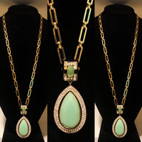 Celadon Spinning Drop
