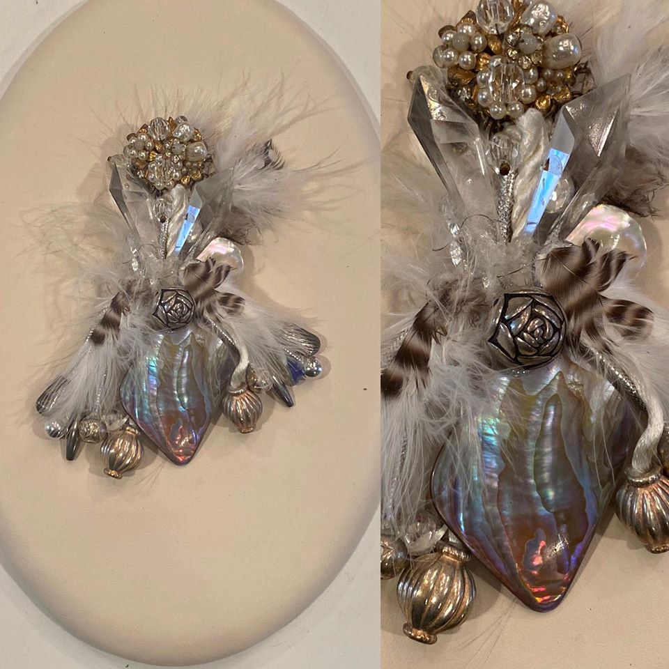 Abalone Fairytale Brooch