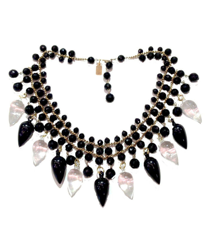 Black and White Lucite