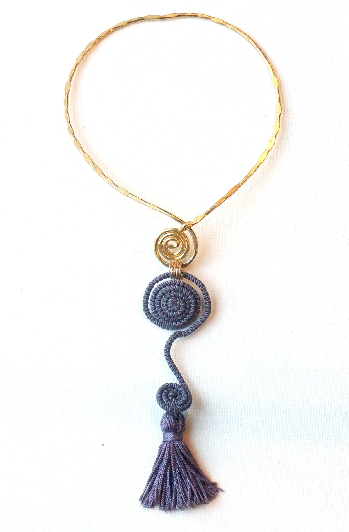 Antique Coiled Tassel