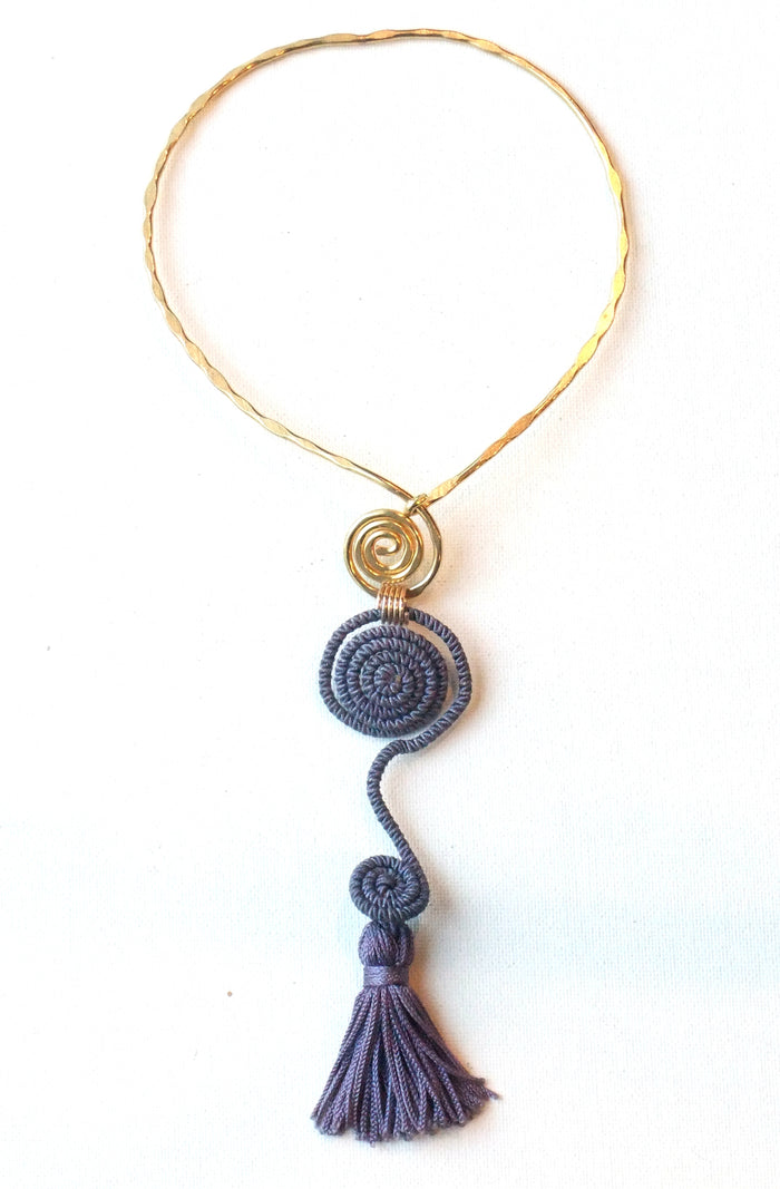 Antique Coiled Tassel