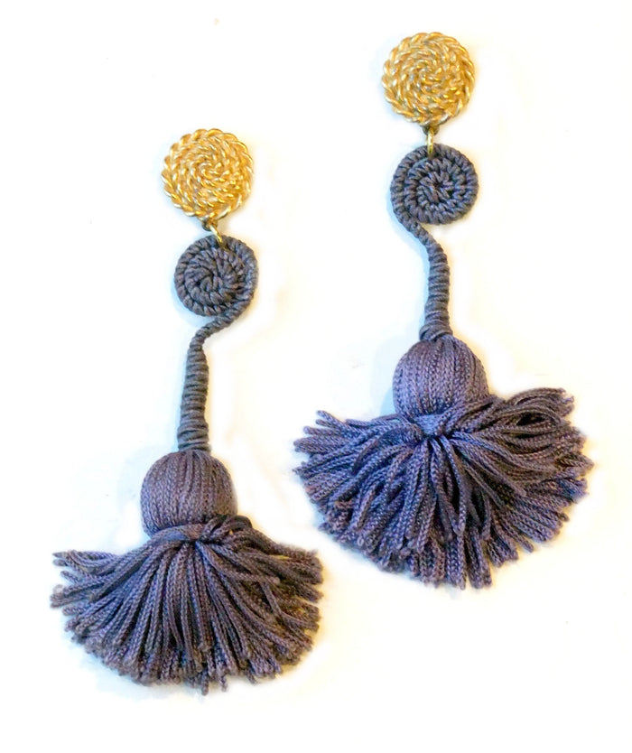 Spiral Silk Tassels