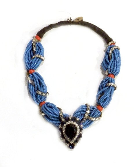 Trade Beads and 1940s Rhinestone